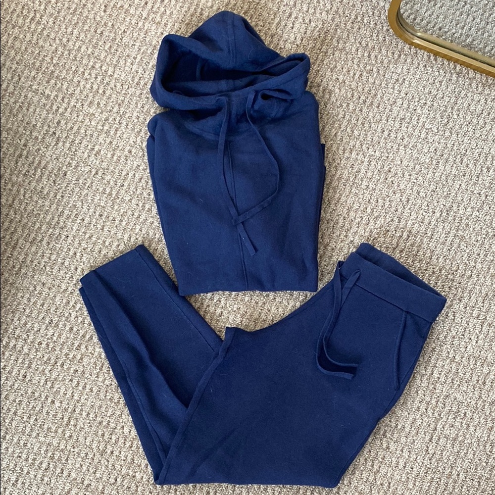 Banana Republic Navy Knit Sweater Set
